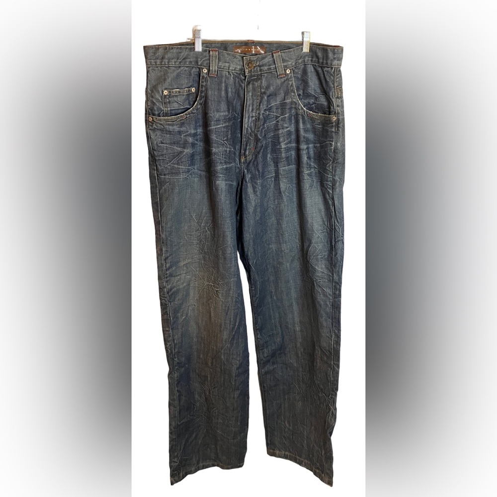 Size 38x38 Willis & Walker Jeans Factory Distressed jessie pinkman look